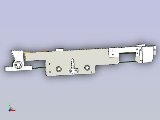 带导向压条带输送线设计前视缩略图