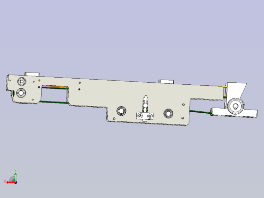 带导向压条带输送线设计后视缩略图