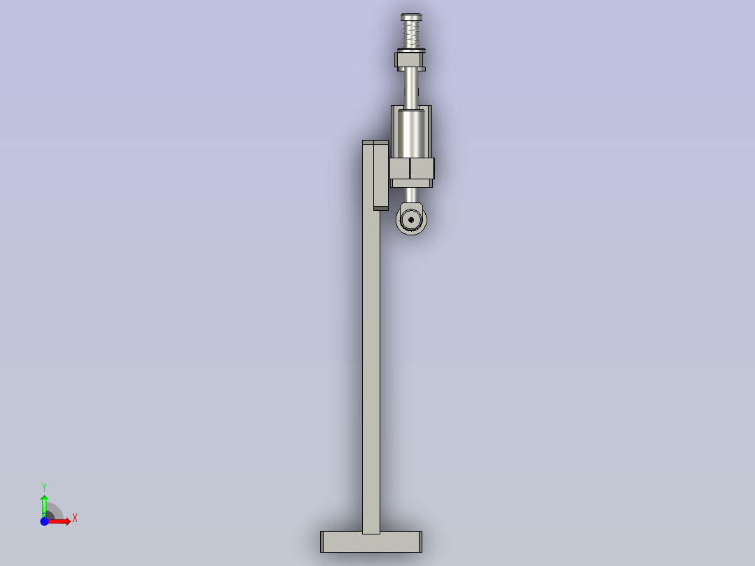 数码电子自动组装生产线设计-滚贴压膜组-V1前视图