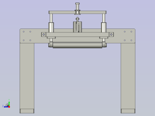 数码电子自动组装生产线设计-滚贴压膜组-V1右视缩略图