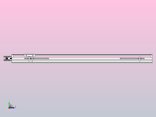 MTH12标准螺杆滑台[MTH12-L#-900-BC-P10-C3]左视缩略图
