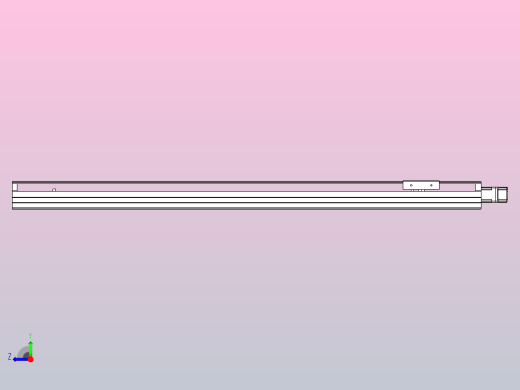 MTH12标准螺杆滑台[MTH12-L#-900-BC-P10-C3]右视缩略图