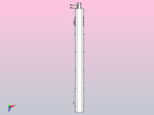 MTH12标准螺杆滑台[MTH12-L#-900-BC-P10-C3]俯视缩略图
