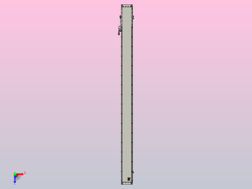 直驱直线电机轴TPA-LNP2-140-20C4-1-L1920-3-C-05-N3俯视缩略图