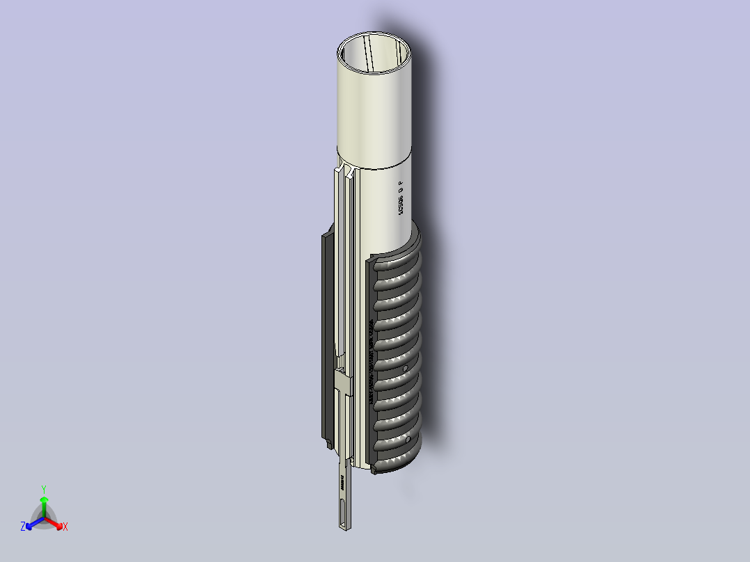 m203-barrel-assy-p-n主视图