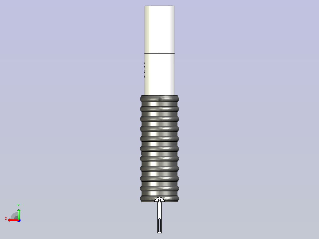 m203-barrel-assy-p-n后视图