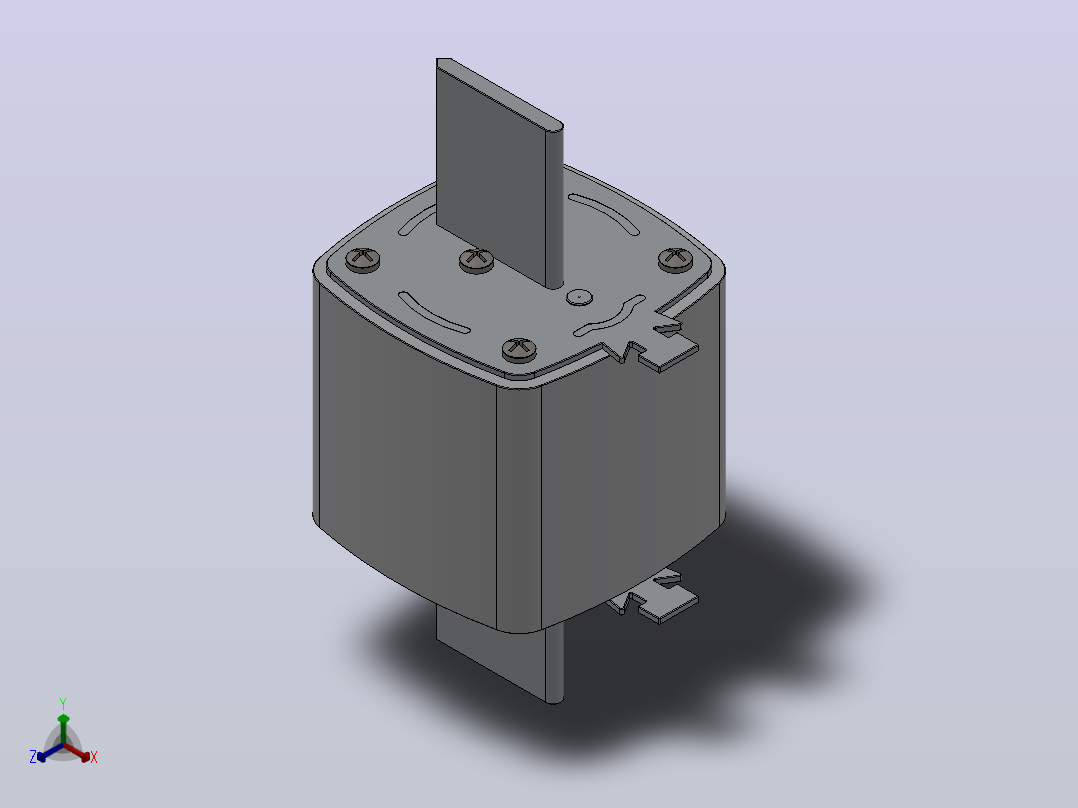 NGTC00-100A 160A快速熔断器[NGTC4]主视图
