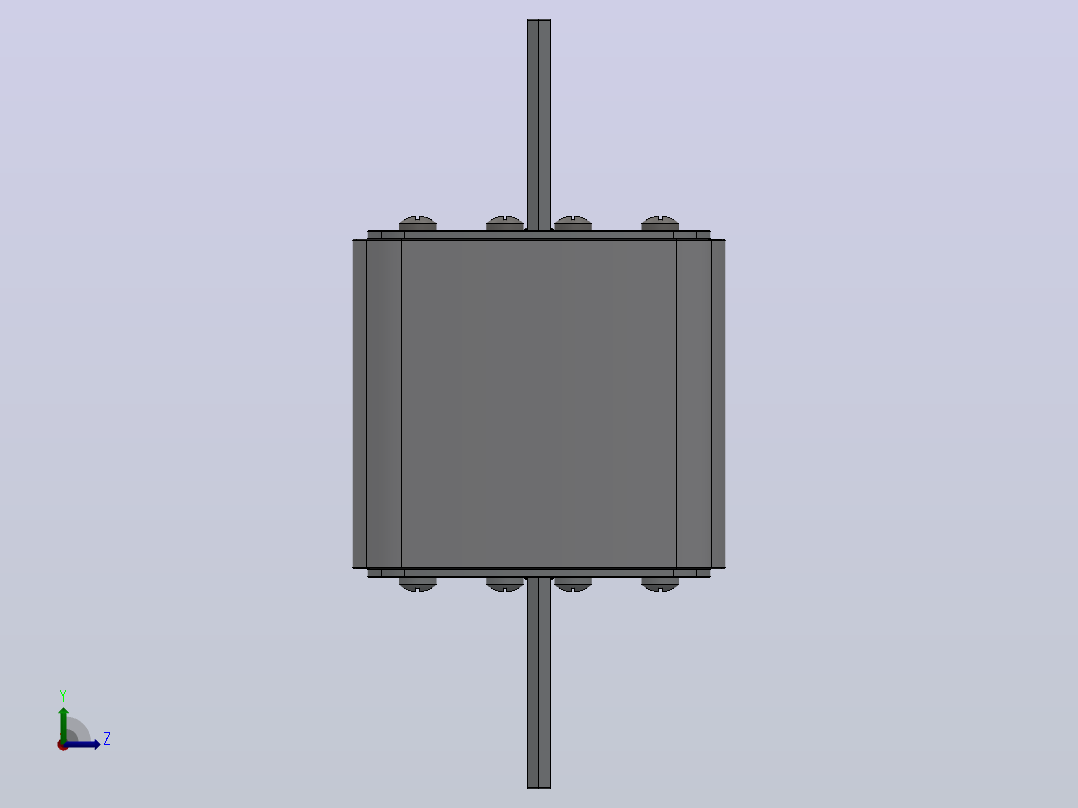 NGTC00-100A 160A快速熔断器[NGTC4]左视图