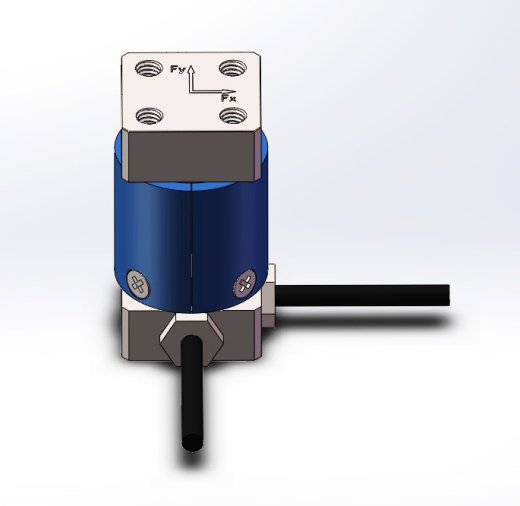 小型双轴力传感器0-1kN法兰式双轴称重传感器LCM2A缩略图