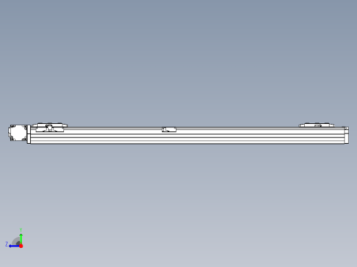 皮带直线轴双滑块型TPA-GCBS-80-P60-L425-DL-M20-N3右视缩略图