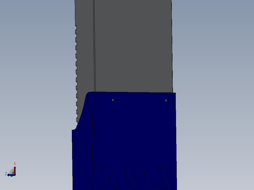龙门3D打印机主视图
