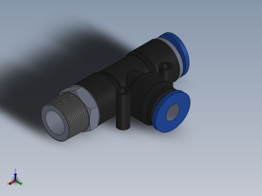 IPD-N 螺纹侧三通-NPT螺纹_IPD3-8-NO3