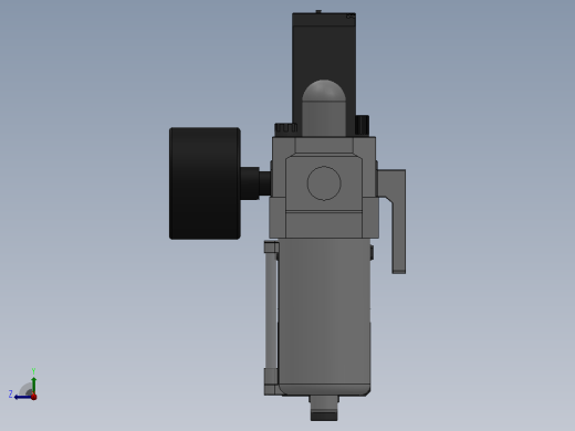 QAC1000～2000系列空气过滤组合[QAC2000-02M]右视缩略图