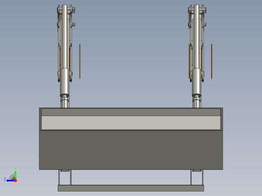 装载机工作机构的设计（cad+pro+说明书）右视缩略图