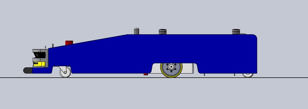潜伏式磁导航AGV