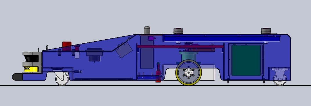 潜伏式磁导航AGV