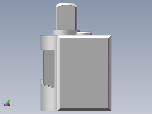 机夹螺纹车刀右视缩略图