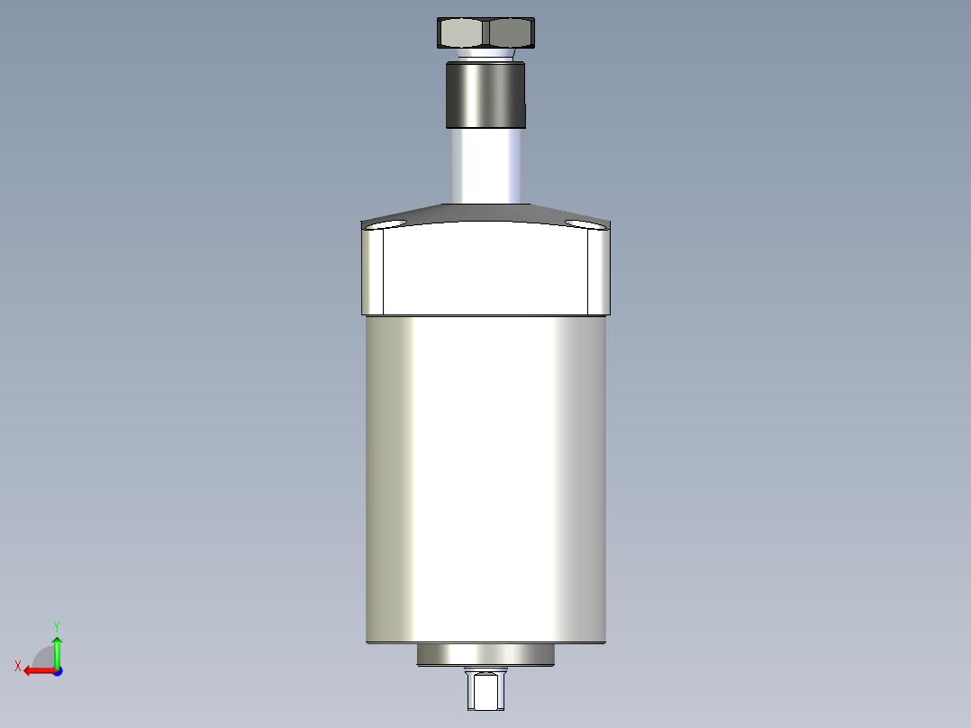 KOSMEKWHE1600-2GLD多系列多零件图纸模型后视图