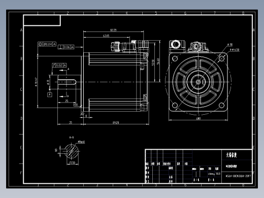 电机MS6H-80CM30B4-20P7.DWG