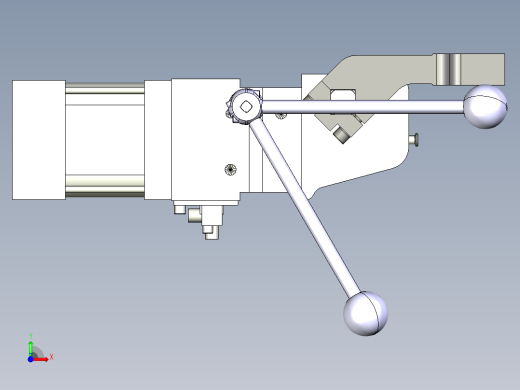 德克斯TUNKERS气缸数模V2 63.1 Z A11 T12 5~44_GRAD前视缩略图