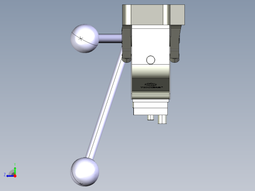 德克斯TUNKERS气缸数模V2 63.1 Z A11 T12 5~44_GRAD右视缩略图