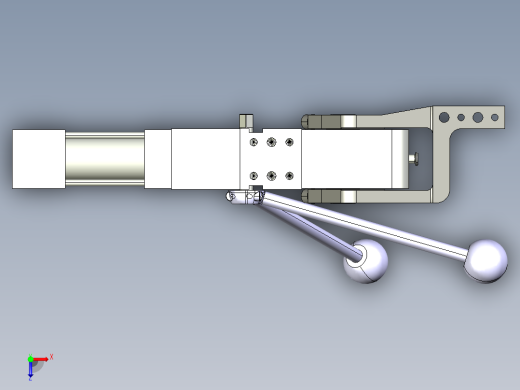 德克斯TUNKERS气缸数模V2 63.1 Z A11 T12 5~44_GRAD俯视缩略图