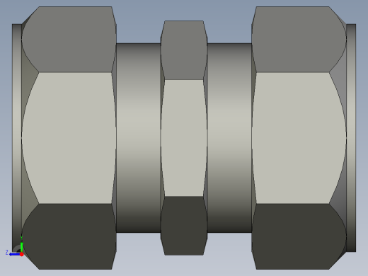 卡套式工业通用硬管接头24_hbu-s右视缩略图