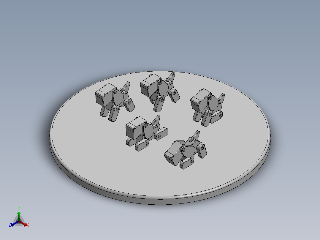 铰接简易木制狗狗玩具
