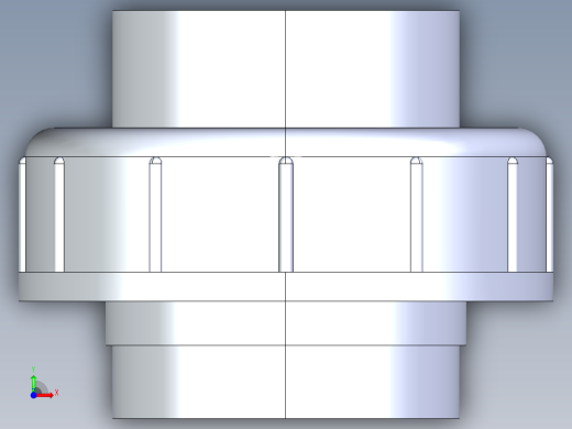 CPVC管件29-Sch80_Union T375_SxS_9857-375-020_2in前视缩略图