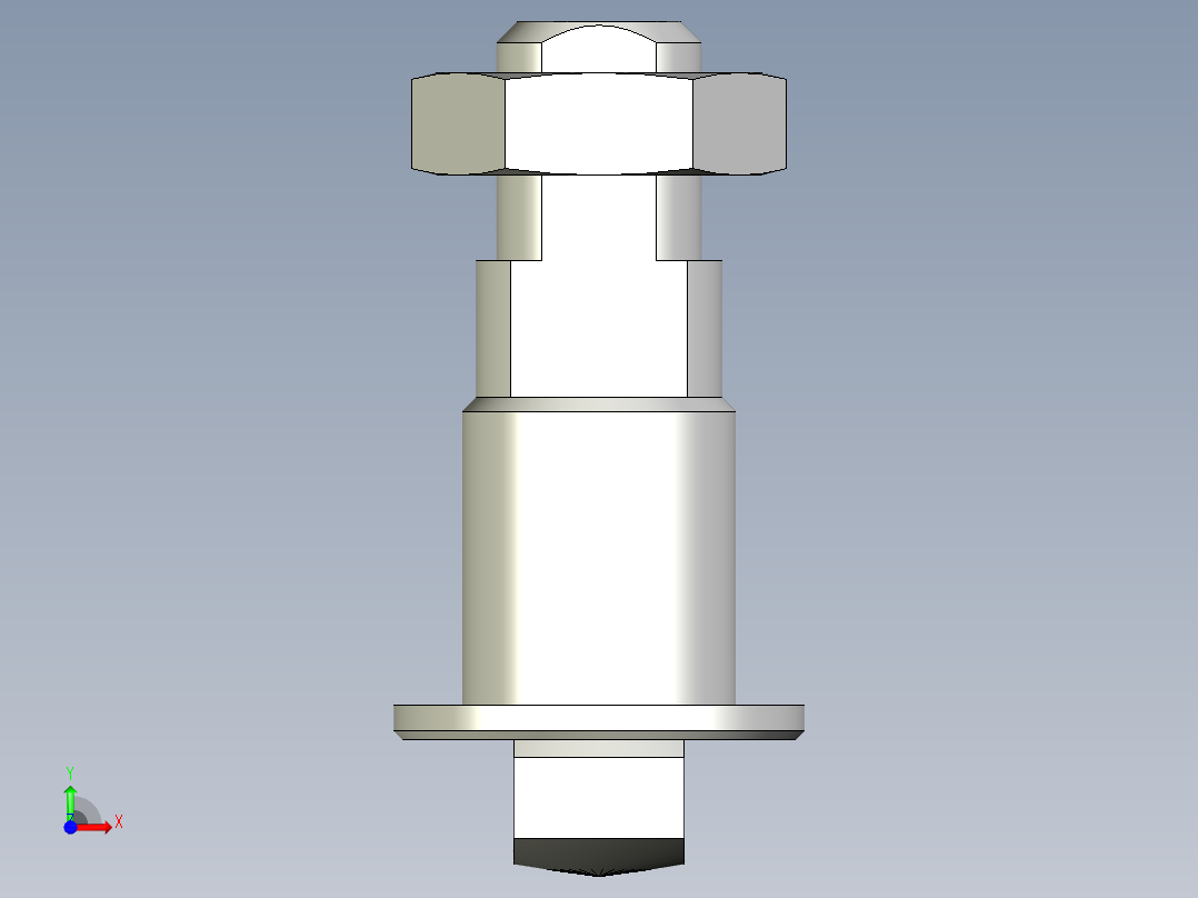 管道手动球阀-水管开关阀-手动阀门395_01_E_1_bolt前视图