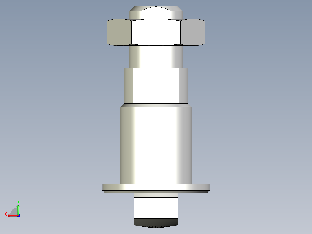 管道手动球阀-水管开关阀-手动阀门395_01_E_1_bolt后视图