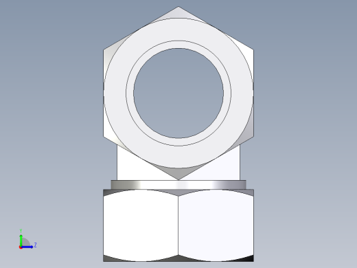 卡套式工业通用硬管接头EO_Union_tee_T35ZLCF左视缩略图