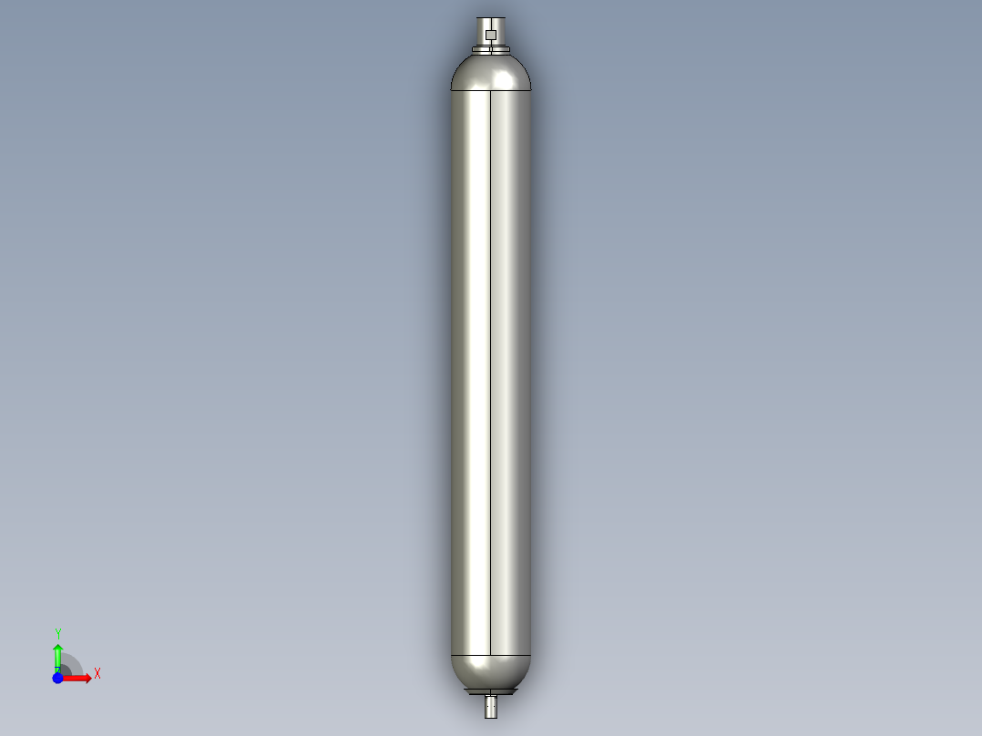 囊式蓄能器前视图