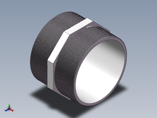 对丝-六角等径 DN100