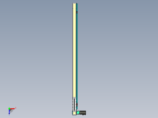 欧规系列-LB6-L130-C-S1500-BL-P40-D3俯视缩略图