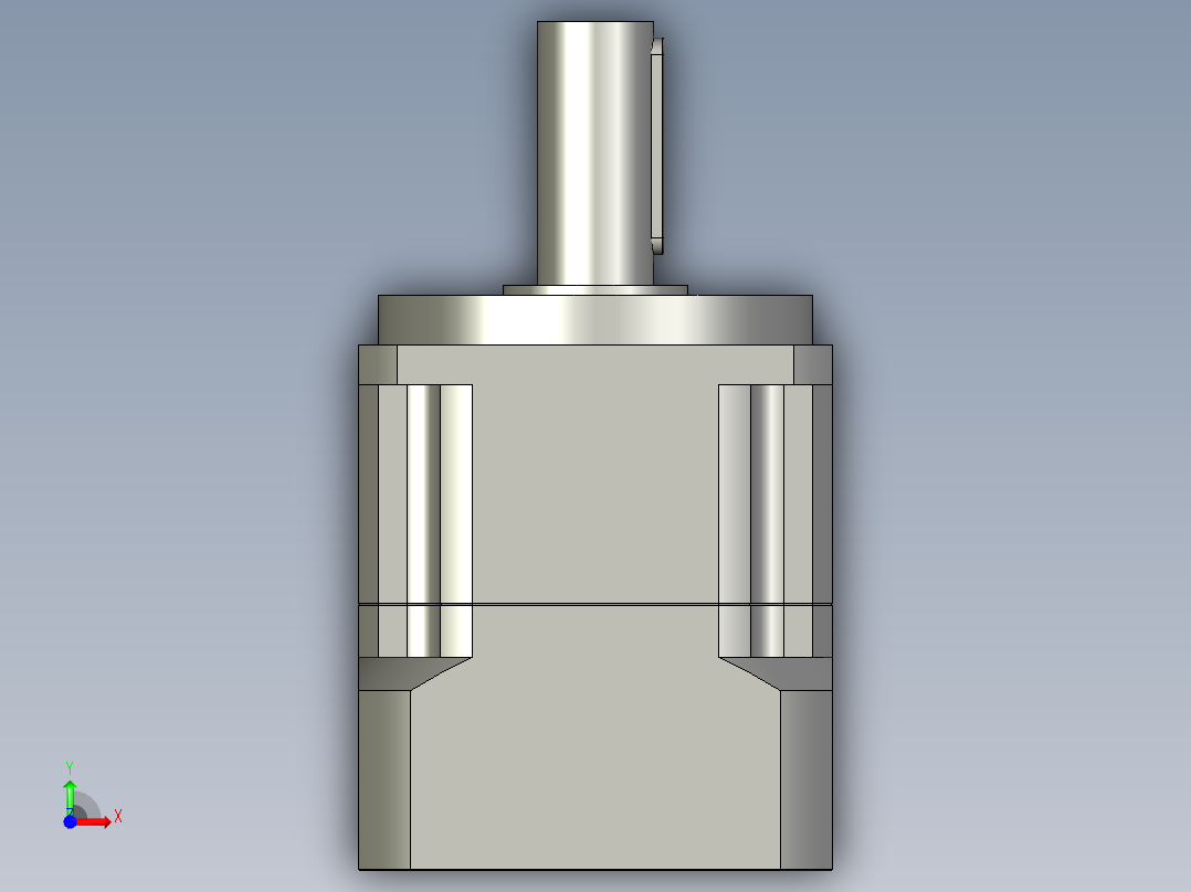 斜齿PGH142-L1 22-110-145-M8 WZ LR60 -6B CZ35.STEP前视图