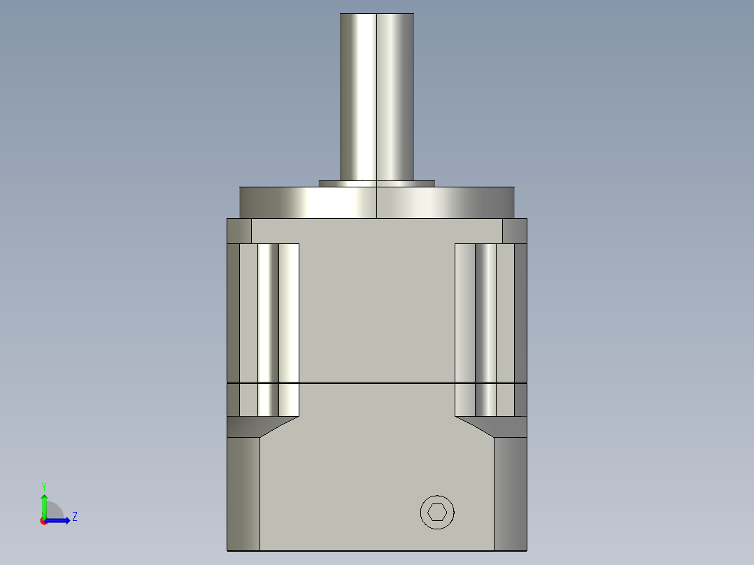 斜齿PGH142-L1 22-110-145-M8 WZ LR60 -6B CZ35.STEP左视图