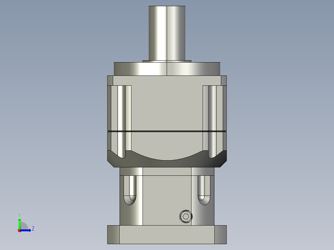斜齿PGH180T-L2 35-114.3-200-M12.STEP左视图