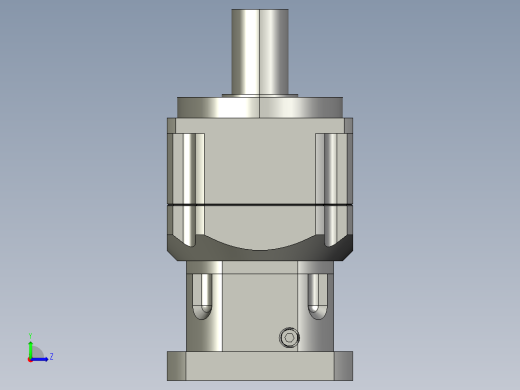 斜齿PGH180T-L2 35-114.3-200-M12.STEP左视缩略图