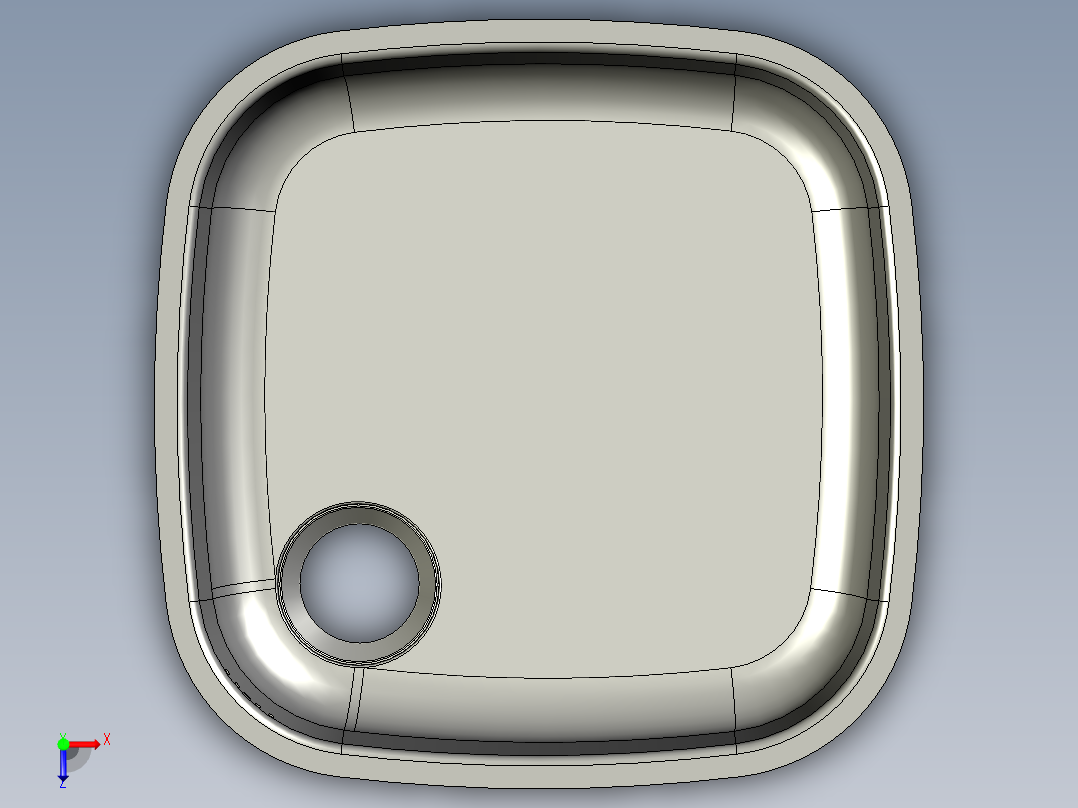 水槽、不锈钢水槽(94)俯视图