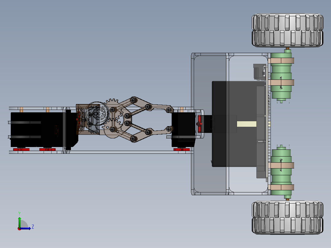 tanta IEEE机器人3D数模sw20可编辑左视图