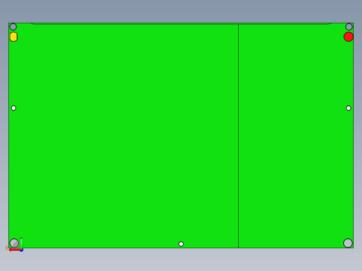 冲压件平板外壳铣包胶结构UG编程程序模型后视缩略图