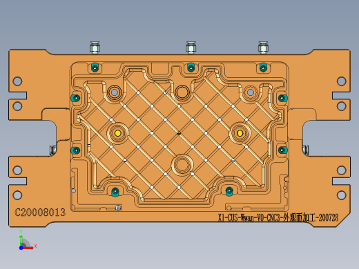 X1-C-US-笔记本CNC工装夹具三维模型WWAN-V0-CNC3-外观面加工-200727前视缩略图