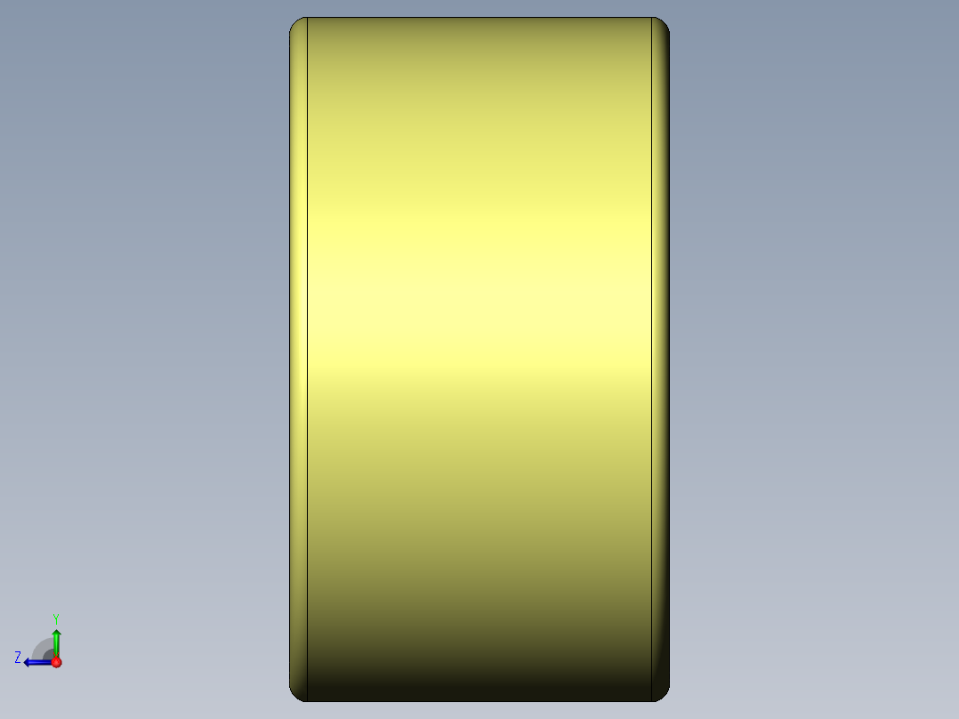 普通平键A型45×25×180右视图