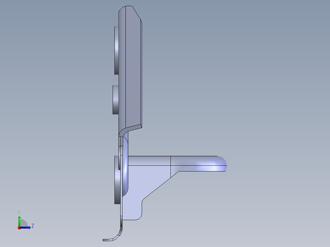 液压千斤顶左视图