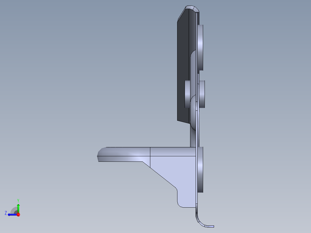 液压千斤顶右视图
