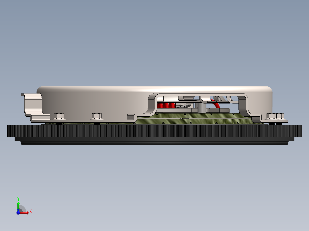 离合器(32)前视图
