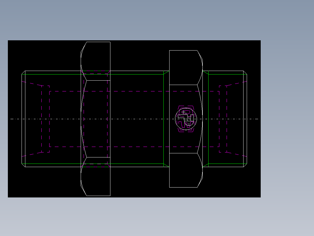 PARKER管接头EO Bulkhead union SV18LOMD71(16)_back