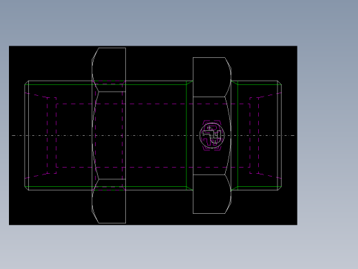 PARKER管接头EO Bulkhead union SV18LOMD71(16)_back