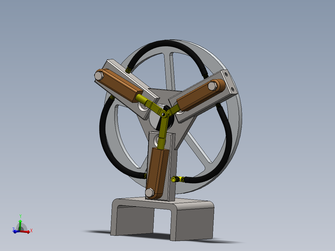 蒸汽机the-3-sisters-steam-engine-1833-模型格式为 sw